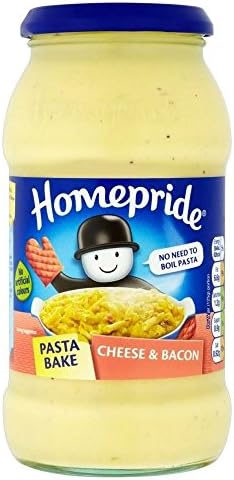 Homepride Pasta Bake - Cheese & Bacon (400g)