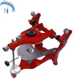 Natiqind Natiqind Magnetic Denture Articulators Dental New Large, Adjustable Denture Articulator Dental Lab Instruments, Red, Na-Arti-001