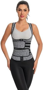 Corset Top Bodysuit Plus Size Black Shapewear Waist Trainer Corset Top