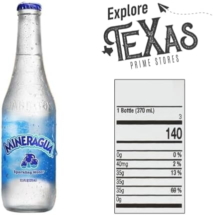 Jarritos 12-Pack of Mineragua Mineral Water Glass Bottle 12 fl oz