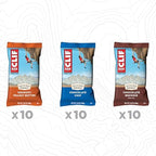 CLIF BAR - Energy Protein Bars - Variety Pack - 3 Flavors - Made with Organic Oats - Energy Bars - Non-GMO - (30 Pack)
