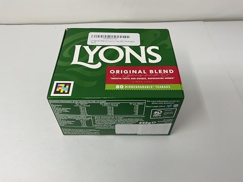 Original Blend Lyons Tea (80 Teabags)