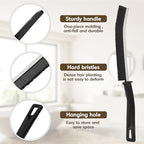 3P Crevice Cleaning Brush Hard Bristle Crevice Grout Cleaner Brush Thin Brush Gap Grout Cleaner for for Household Use, Bathroom, Kitchen