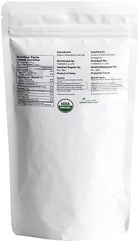 Bitter Apricot Kernels Organic Raw (2 LB) - USDA Organic Certified – Product of Turkey