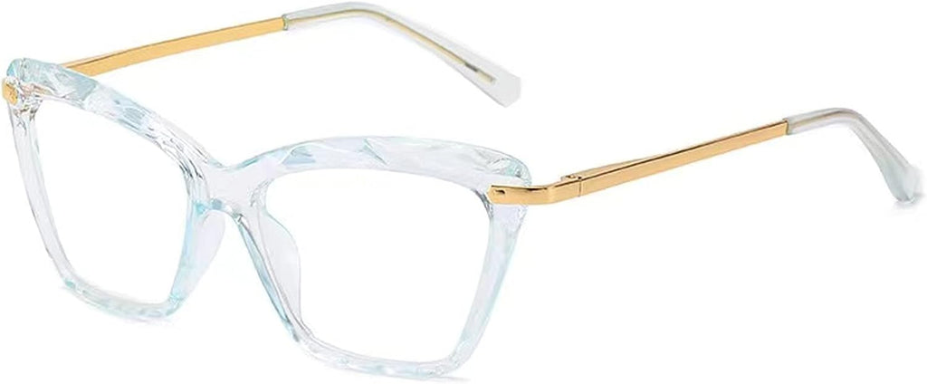 oriopxic Spring Hinge Bifocal Reading Glassess Cat Eye Womens Readers Bifocal Glassess