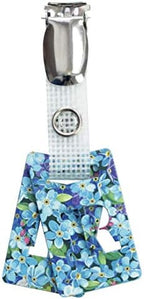 X-ray Markers with Carry-on Strap Radiography Tablet Markers Radiopaque L and R for Radiographer with Forget-Me-Not Multicolour Pattern Clip with Metal Poppers