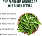 True Organic Ceylon Curry Leaves, 1 oz, Premium Grade, Gluten Free, USDA & Kosher Certified, Non-GMO.