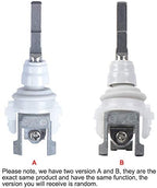 Electric Toothbrush Link Rod Parts Replacement for Philips HX9340 HX6730 HX6930 HX6530 HX6321 HX6731 HX6962 HX8911 HX9331 HX9362 HX9372 HX9352 Models, Metal Shaft Vibrating Tip Replacement Parts