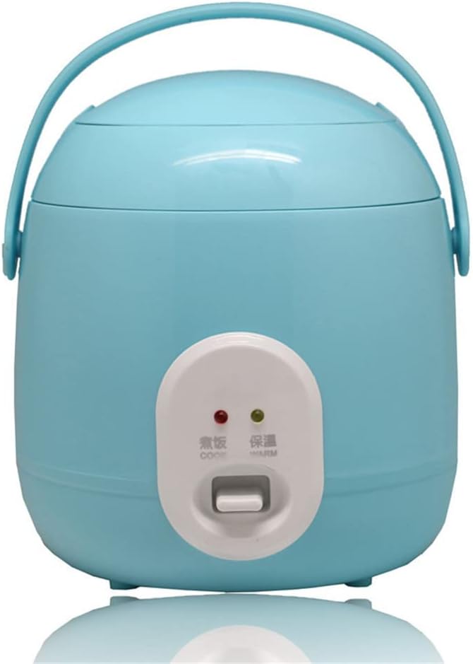 SilteD Electric Cute Rice Cooker with 2 Layers Heating 1.2L Mini Rice Cooker and Steamer Multifunction 2-3 Person Kitchen Cooker
