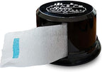 The Shave Factory Neck Strip Dispenser, Neck Strips Case, Neck Covering Paper Case Container (Clear)