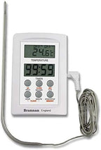 Brannan Digital Test Thermometer with Alarm and Timer