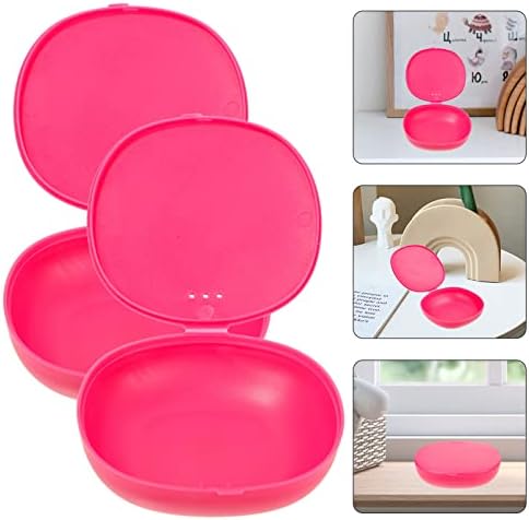 Beavorty Storage Box Plastic Compact Holder for Reusable Period Cups Travel and Home Organization 1.3X1.3X0.3 Inches