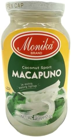 Monika Brand Coconut Sport in Extra Heavy Syrup, Macapuno, 12 oz