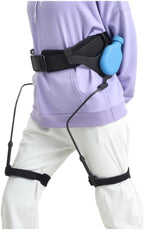 Exoskeleton for Walking Assistance, Ergonomic Power Walking Aid for Elderly, Assistive Walking Device for Leg Lift and Climbing Support, Adjustable Disability Walking Aids(Blue,Large)