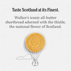 Walker's Shortbread Rounds, Pure Butter Shortbread Cookies, 5.3 Oz Box (Pack of 4)