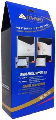 ITA-MED Elastic Duo Adjustable Lumbo-Sacral Back Support