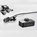 2.5X 3X 3.5X Optional Half Frame Binocular Surgical Dental Loupes with Led Headlight (Magnification:2.5X, Working Distance:L(440-540 mm))