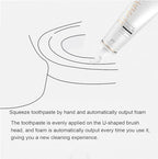 VIDECOR Toothbrush, Electric Sonic Toothbrush Automatic Cleaning Toothbrush, U-Shaped Teeth whitening Brush, 360° Ultrasonic Electric Toothbrush for Adult,A
