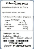 Ghasitaram Gifts Diwali Gifts Diwali Chocolates - Nutties in Net Pouch
