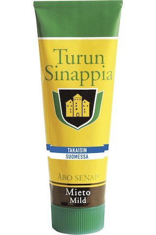 TURUN BIG Mustard Mild 275g FINLAND (Set of six)
