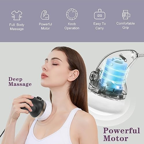 Handheld Cellulite Massager-Body Sculpting Machine with Lymphatic Drainage, Skin Tightening, and Vibrating Beauty Sculpt Massage Function. Suitable for Women Men Use at Home