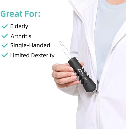 Button Hook, Button Helper Tool for Elderly, Wedding Dress Button Hook Tool, Button Assist Tool for Seniors, Arthritis, Stroke, Parkinson's or Other Disability