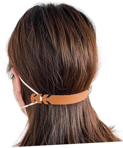 Mobestech 20pcs Mask Ear Strap Hooks Adjustable Extension Mask Strap Extenders with Soft Ear Protective Clips Random Color
