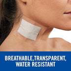 Nexcare Flexible Clear Tape, Its Clear, Stretchy Design Conforms to Hard to Tape Areas, Dispenser