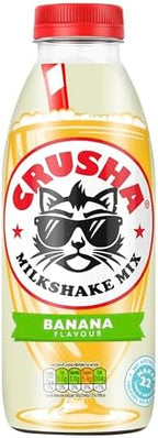 Crusha Banana Milkshake Flavouring 1L Bottle