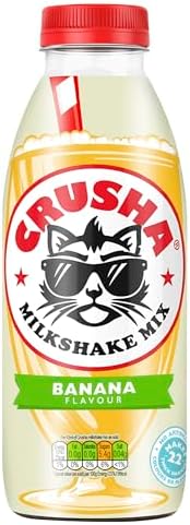 Crusha Banana Milkshake Flavouring 1L Bottle