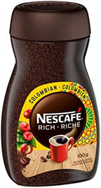 NESCAFE, Rich Colombian, Instant Coffee, 100g/3.5oz., Jar, {Imported from Canada}