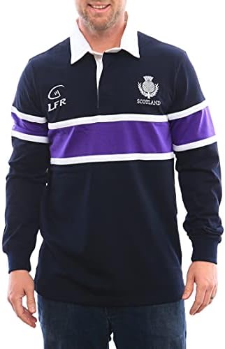 Scotland Thistle Long Sleeve Rugby Jersey