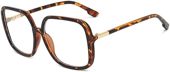 Oversized Square Reading Glasses, Blue Light Blocking Big Frame Readers for Women, Large Compuer Goggle Eyeglasses