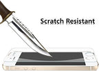 OMOTON 2.5D Round Edge 9H Tempered Glass Anti-Scratch Screen Protector for iPhone SE/ 5S/ 5C/ 5 - Clear (2 Pack)