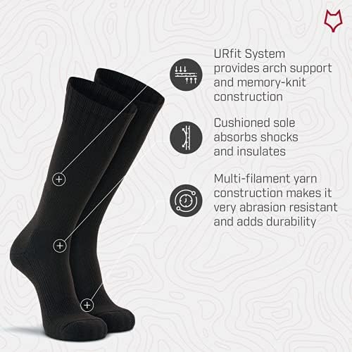 FOX RIVER mens Tactical Boot Lightweight Military Mid-calf Socks