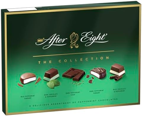 After Eight Collection Dark & Milk Peppermint Chocolate Box 199g