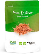 Pau D’Arco Bark Tea 2 oz – Cut & Sifted Tabebuia impetiginosa – Loose Leaf Herbal Infusion – Caffeine Free – Resealable Pouch (Pau D'Arco Bark)
