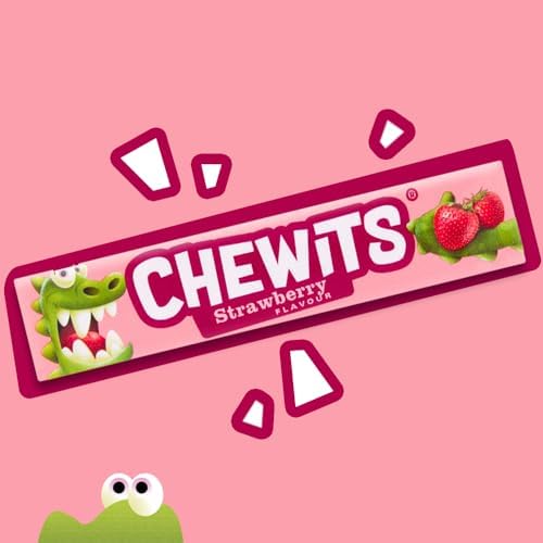 Chewits Strawberry, 40 Count