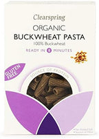 Clearspring Organic Gluten Free Buckwheat Tortiglioni Pasta 250g