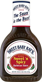 Sweet Baby Ray's Variety BBQ Sauce Set - Honey, Hickory, and Sweet 'n Spicy - 18 Oz Bottles, Pack of 3 for Flavorful Grilling and Culinary Adventures Galore (Variety Pack)