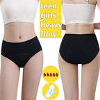 Period Underwear for Teens Cotton Girls 30ML Heavy flow Absorbent Menstrual Panties Leak Proof Panty Period Panties Teen