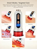 5-in-1 Body Sculpting Machine – Gua Sha & Cupping Vacuum Massage Device, Lymphatic Drainage Massage, Anti-Cellulite Tool & Skin Firming Care for Face, Belly, Arms, Legs, Waist & Love Handles