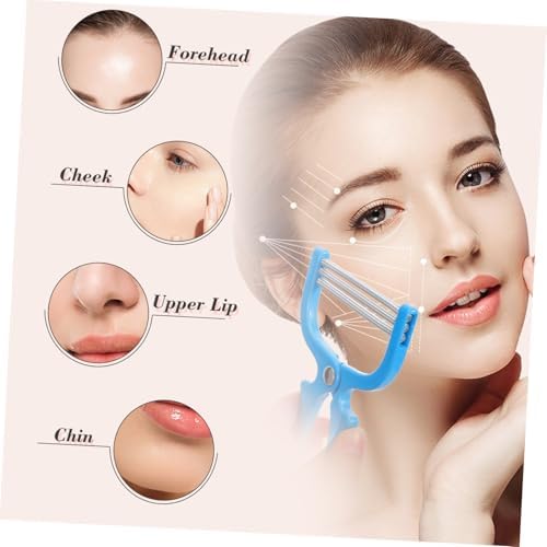 minkissy Facial Hair Remover for Women Manual Threading Spring Epilator Hair Removal Brush Tool