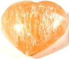 Heart Jasper Onyx Labradorite Serpentine Aventurine Polished Gemstone Crystal Mineral Specimen (Orange Selenite)