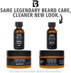 Live Bearded Beard Oil and Butter Grooming Kit - Made in the USA - All-Natural Ingredients with Shea, Argan, Jojoba - Growth Support | Executive Scent - Cedar, Vanilla