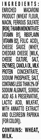 Kraft Deluxe Mac and Cheese, 1 Box, for Easy Dinner or Dinner Sides, Sharp Cheddar, No Artificial Dyes or Flavors, 14 oz