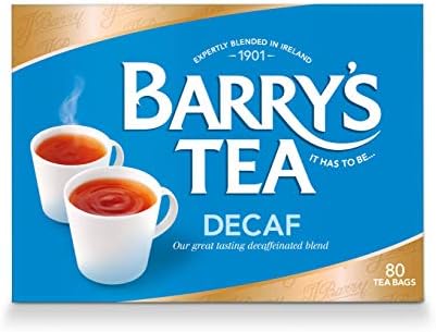 Barry's Tea Decaf Blend 80 Teabags (3 Pack), Fresh from Barry's Tea in Ireland