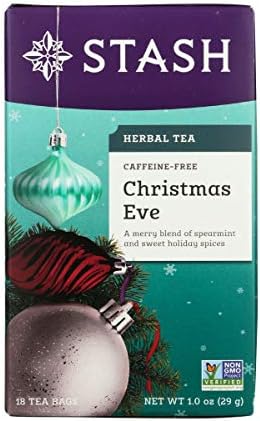 Stash Tea Company, Christmas Eve Herbal, 18 Count