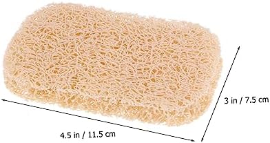 IMIKEYA Non-Slip PVC Mat Soap Holder Dish for Bathroom Kitchen Soap Tray Draining Saver