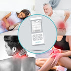 Dual Channel TENS Unit Muscle Stimulator Machine，9 Modes with 20pcs Premium Electrode Pads for Pain Relief
